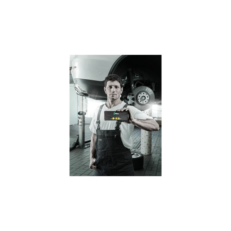 Wera Kraftform Kompakt 900 Set 1, mit Schlagschraubendreher, Bit-Satz(schwarz/gelb, 1/4