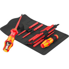 Wera Kraftform Kompakt Turbo i Imperial 1, Schraubendreher(rot/gelb, 16-teilig)