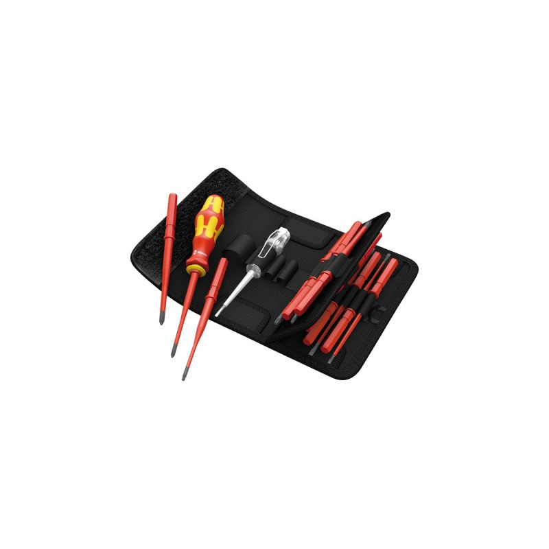 Wera Kraftform Kompakt VDE 60 iS/65 iS/67 iS/16, Schraubendreher(inkl. Steckgriff, VDE-Wechselklingen)