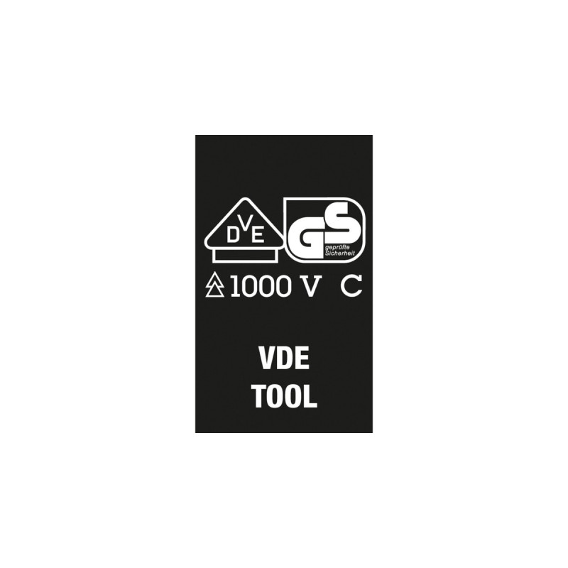 Wera Kraftform Kompakt VDE 60 i/62 i/65 i/247/18, Werkzeug-Set(inkl. Steckgriff, VDE-Wechselklingen)