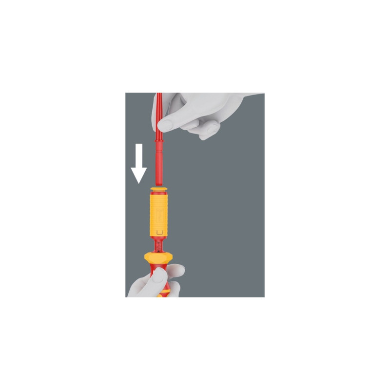 Wera Kraftform Kompakt VDE Torque Schraubendreher 1,2-3,0Nm(rot/gelb, 16-teilig, Drehmoment-Schraubendreher-Satz)