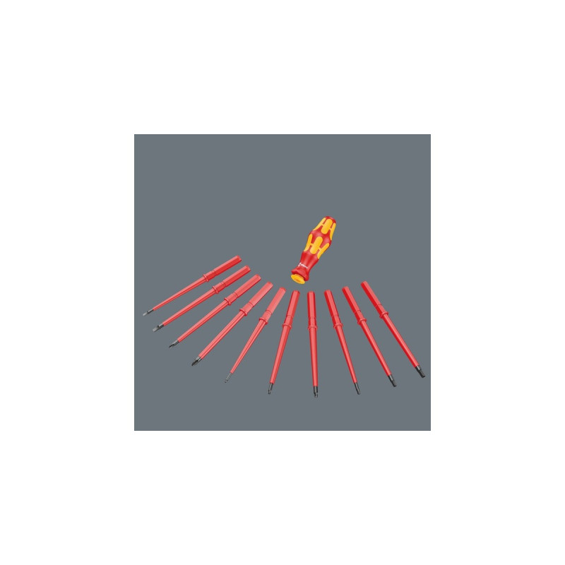 Wera Kraftform Kompakt W 2, 35-teilig, Werkzeug-Set(schwarz, inkl. Zyklop Speed-Knarre mit schwenkbarem Kopf, 1/4