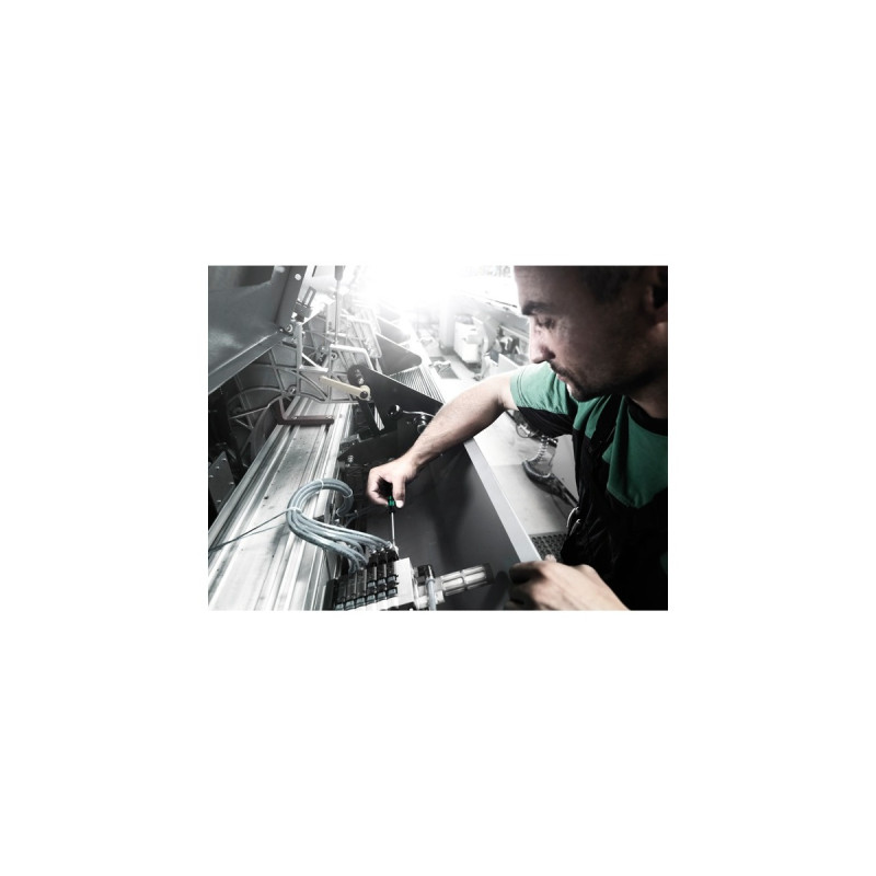 Wera Kraftform Micro-Set/12 SB 1, Schraubendreher(schwarz/grün, Elektroniker-Schraubendrehersatz)