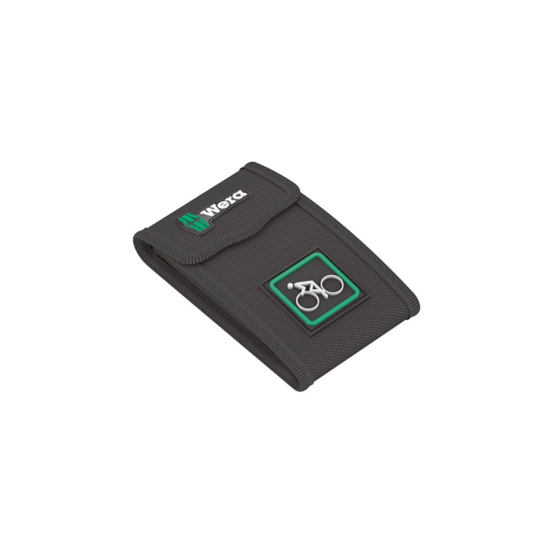 Wera Metall-Knarre Bicycle Set 1(silber/schwarz, 12-teilig, mit Bit-Ratsche)