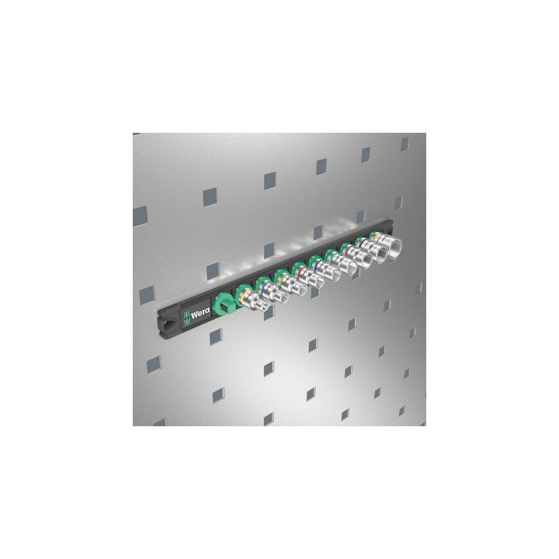 Wera Nuss-Magnetleiste B Imperial 1 Steckschlüsseleinsatz-Satz 3/8