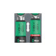 Wera Safe-Torque A1 Set 1, 10‑teilig, Drehmomentschlüssel(schwarz/grün, 1/4
