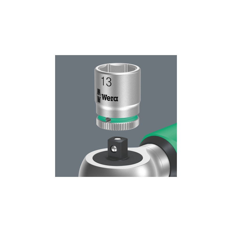 Wera Safe-Torque A1 Set 1, 10‑teilig, Drehmomentschlüssel(schwarz/grün, 1/4