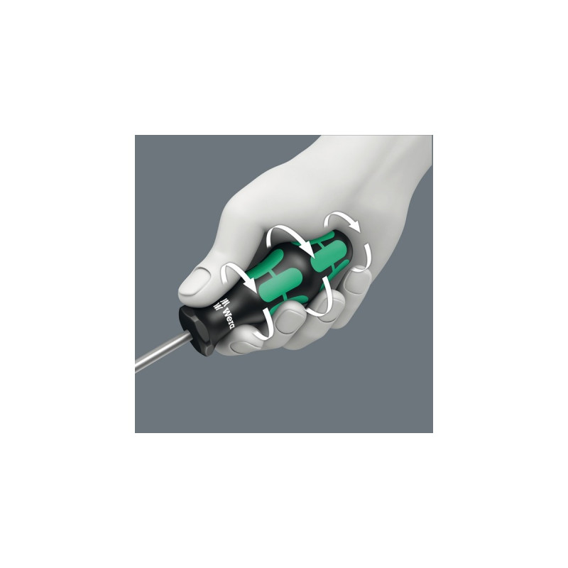 Wera Schraubendreher-Satz Kraftform Plus Lasertip(inkl. Halterung zur Wandmontage)