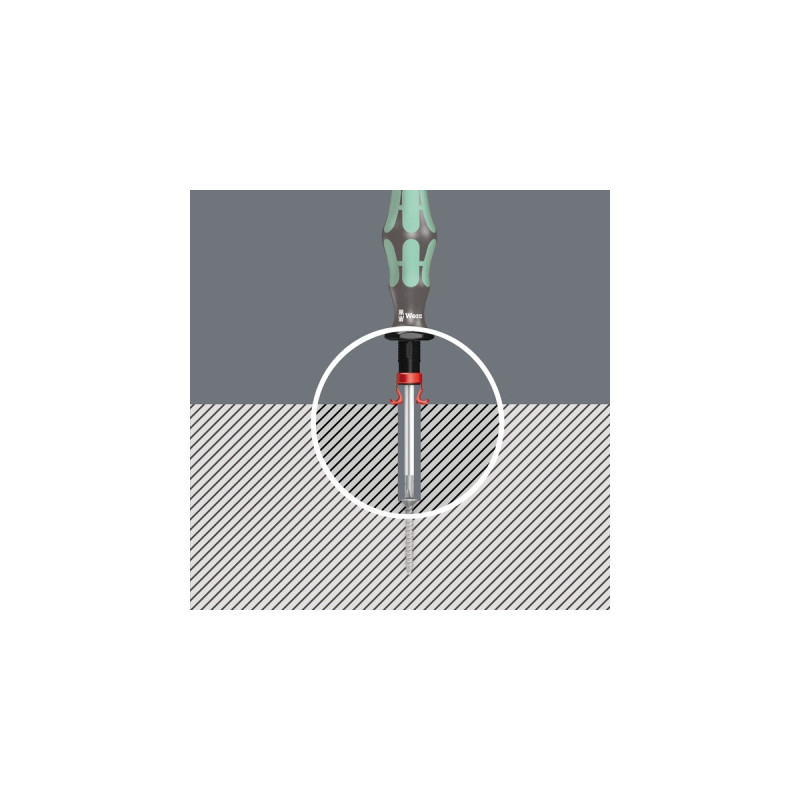 Wera Schraubkralle 1441 SB, Halterung(für Schraubendreherklingen 4,5mm - 6mm)