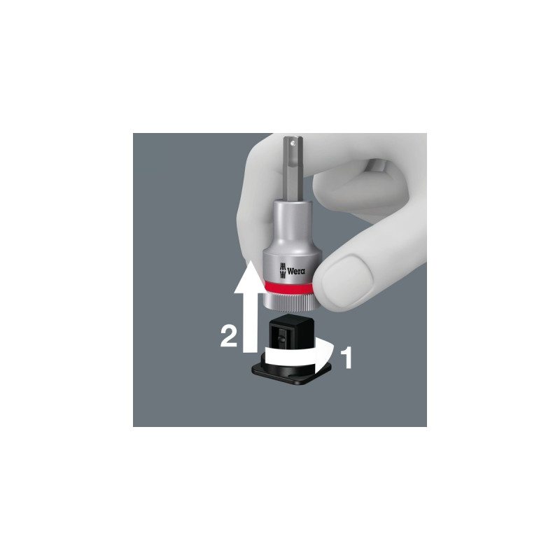 Wera Steckschlüssel Zyklop Bit-Nuss-Satz 8740 C HF 1(1/2