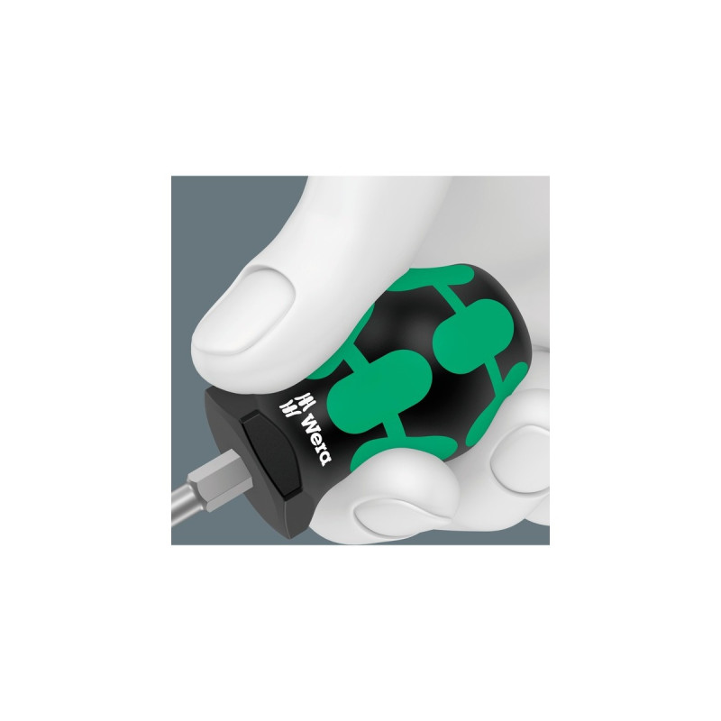 Wera Stubby Set 1 / Vergaserschraubendreher(schwarz/grün, 5-teilig)