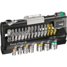 Wera Tool-Check 1 SB, 38-teilig, Bit-Satz(schwarz, inkl. Bit-Ratsche)