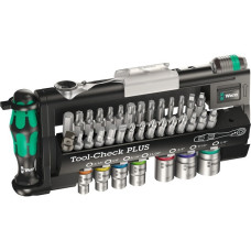 Wera Tool-Check PLUS Imperial, 39-teilig, Bit-Satz(schwarz, inkl. Bit-Ratsche und Steckgriff, zöllig)