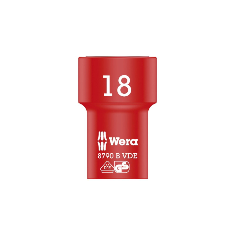 Wera VDE Zyklop-Steckschlüssel-Einsatz, 18mm, 3/8