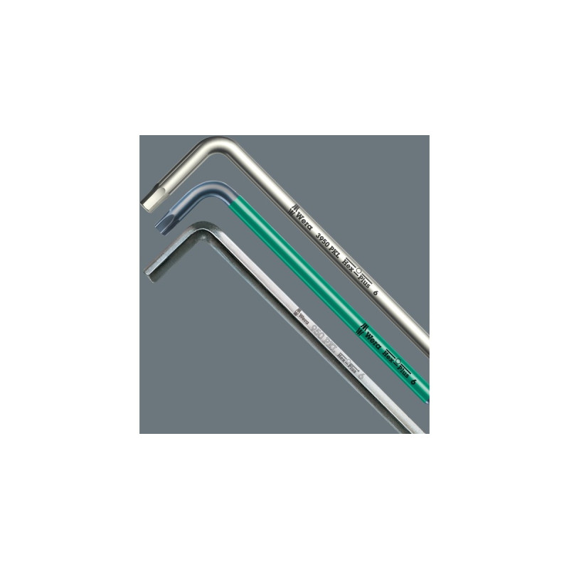 Wera Winkelschlüsselsatz 3950 SPKL/9 SM, Schraubendreher(Edelstahl, mit Halteclip)