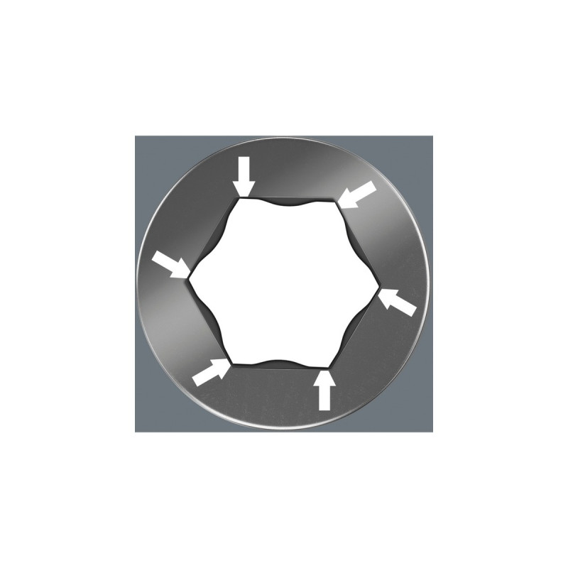 Wera Winkelschraubendreher-Satz 950/9 HexPlus Multicolour Imperial 1(schwarz, 9-teilig, mit Falttasche)