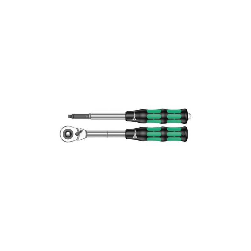 Wera Zyklop Hybrid Set, Knarre(Hybrid-Knarre + Verlängerung, 1/2
