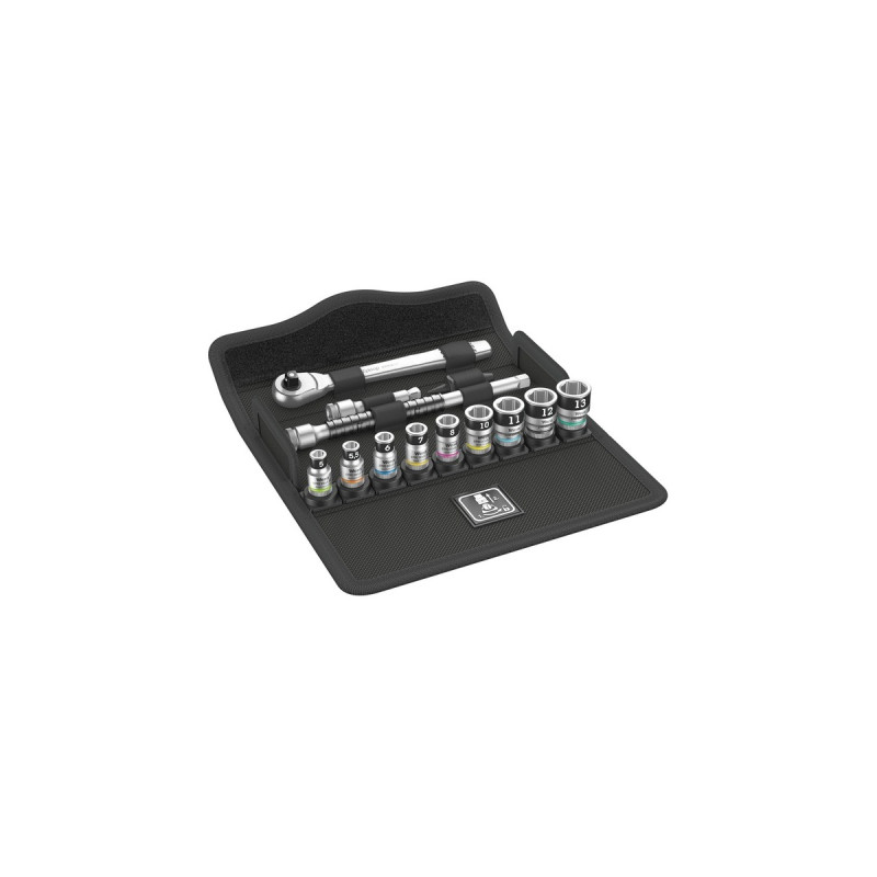 Wera Zyklop Metal-Knarrensatz 8100 SA 12HF, 1/4