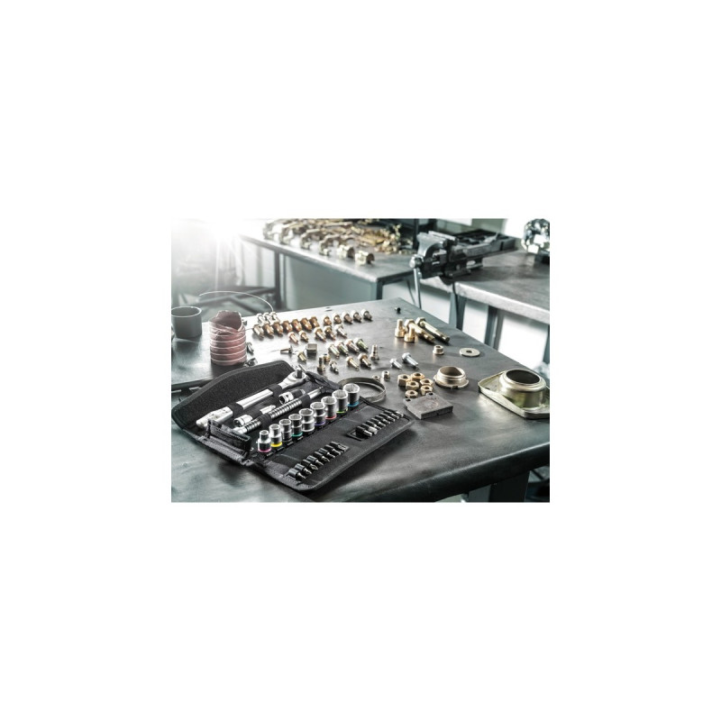 Wera Zyklop Metal-Knarrensatz 8100 SB8, 3/8