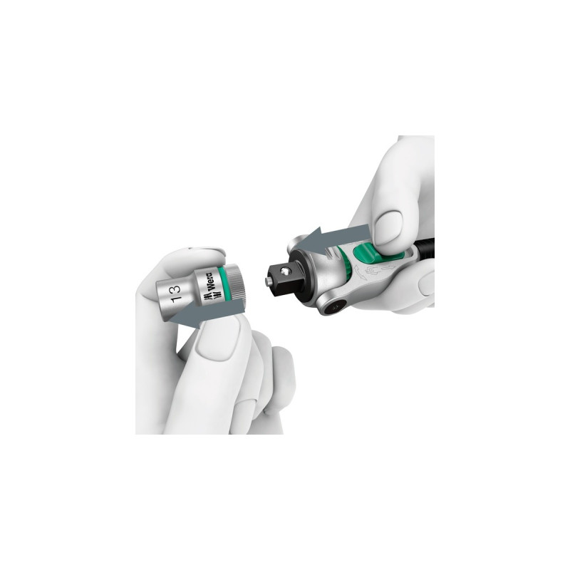 Wera Zyklop Speed-Knarrensatz 8100 SB 2, 3/8