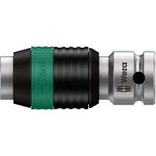Wera Zyklop-Verbindungsteil 8784 A1,1/4", Adapter(chrom/schwarz, für 1/4" Sechskant-Bits)