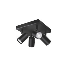 WiZ IMAGEO 4x einstellbarer Spot quadratische Platte, LED-Leuchte(schwarz)