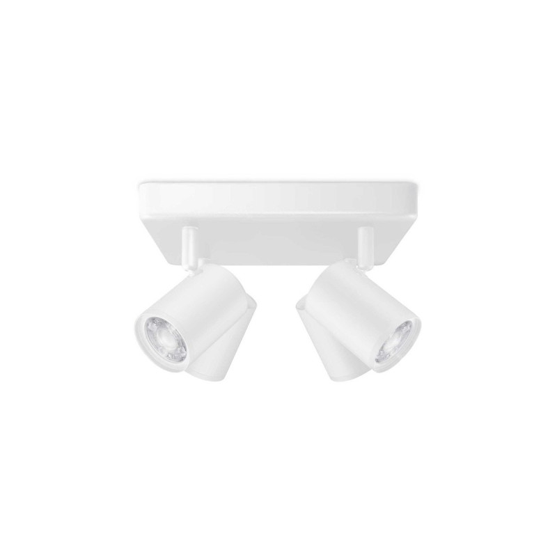 WiZ IMAGEO 4x einstellbarer Spot quadratische Platte, LED-Leuchte(weiß)