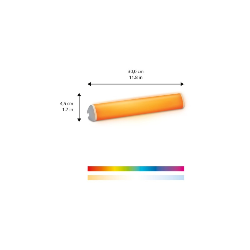 WiZ LightBar Tischleuchte Einzelpack, LED-Leuchte(weiß)