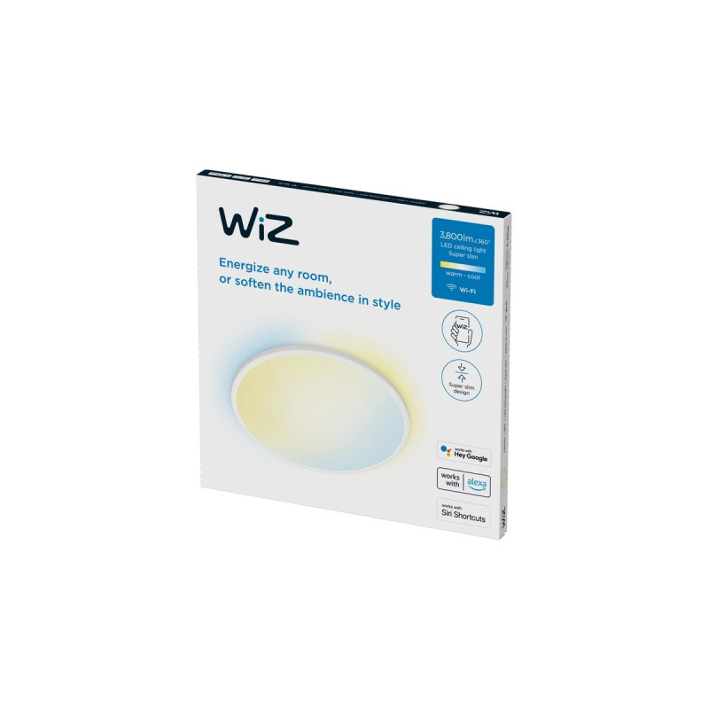 WiZ Superslim Deckenleuchte 32W, LED-Leuchte(weiß)