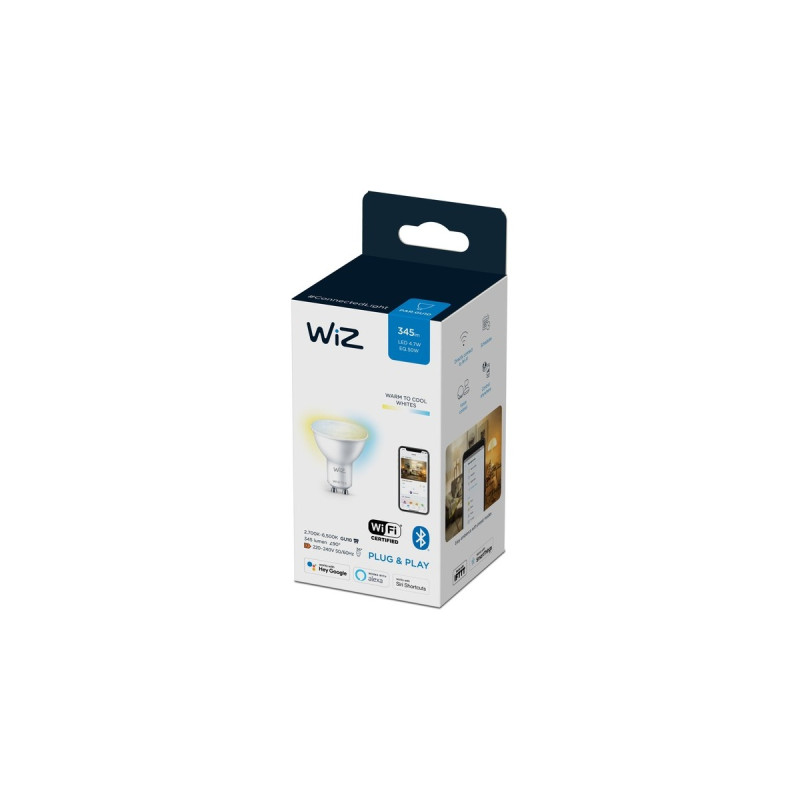 WiZ Whites LED-Spot PAR16 GU10, LED-Lampe(ersetzt 50 Watt)