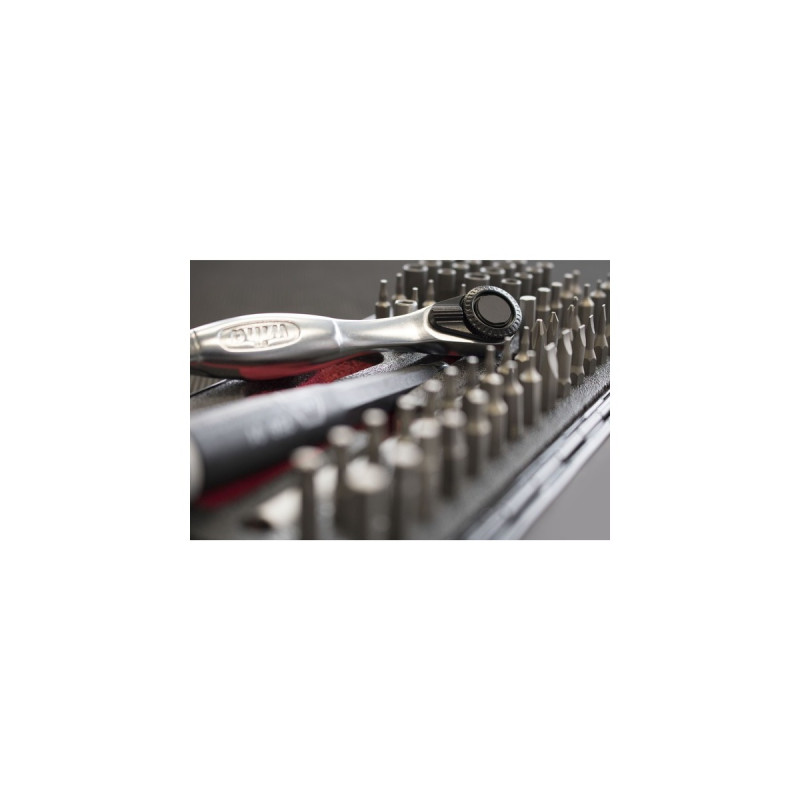 Wiha Bit-Satz Micro-Bit Set ESD(schwarz/gelb, 65-teilig)