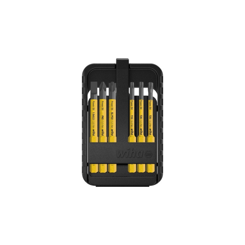 Wiha Bit-Satz Power slimBit electric(gelb, 7-teilig)