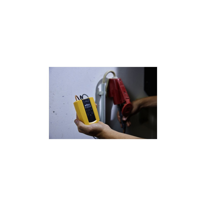 Wiha Drehfeldrichtungsanzeiger 45221, 100 - 700 V AC, Messgerät(gelb/schwarz)