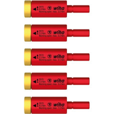 Wiha Drehmoment-Set easyTorque Adapter electric(rot/gelb, 5-teilig)