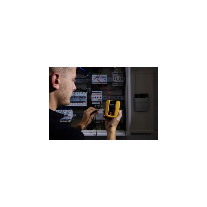 Wiha Durchgangsprüfer 45222, bis 400 V AC, CAT II, Messgerät(gelb/schwarz)