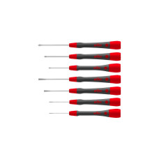 Wiha Feinschraubendreher-Set PicoFinish(grau/rot, 7-teilig)