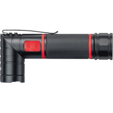 Wiha Multi-Taschenlampe(schwarz/rot, mit LED-Licht, Laser und UV-Licht)