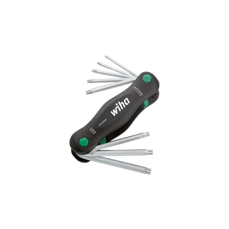 Wiha Multitool PocketStar TORX(schwarz, 8 Werkzeuge)