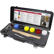 Wiha Schonhammer-Set Safety, 8-teilig(schwarz/holz, Ø 40mm)