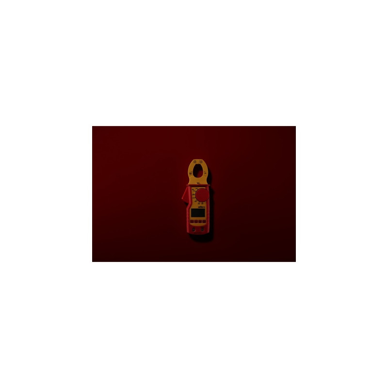 Wiha Strommesszange 45219, bis 1.000 V AC, Messgerät(rot/gelb, kontaktlose Einhandprüfung)