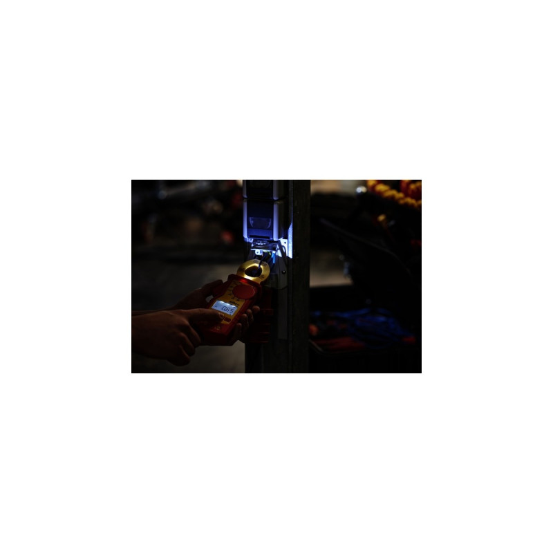 Wiha Strommesszange 45219, bis 1.000 V AC, Messgerät(rot/gelb, kontaktlose Einhandprüfung)