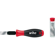 Wiha Universalschaber Set SoftFinish(schwarz/rot, inkl. 10 Ersatzklingen)