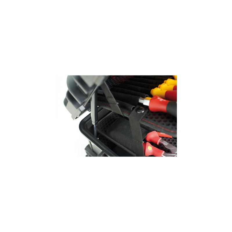 Wiha Werkzeug-Set Elektriker Competence XXL II(rot/gelb, 116-teilig, mit Trolley-Koffer)