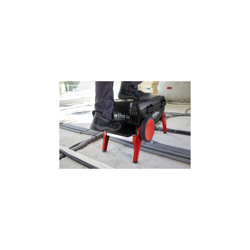 Wiha Werkzeug-Set XXL 3 electric(schwarz/rot, 104-teilig, mit Trolley-Koffer)