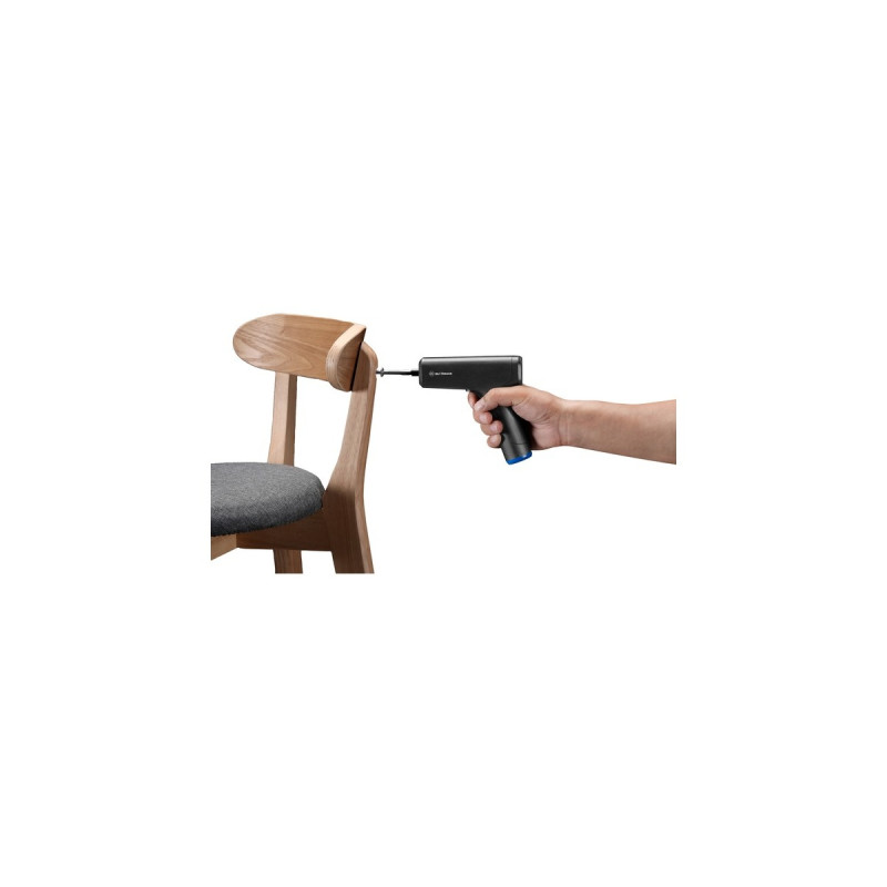 Wiha zai Hause 4V Akku-Schrauber(schwarz, Li-Ion-Akku 4Volt 2,0Ah, Magazin mit 4 Bits)