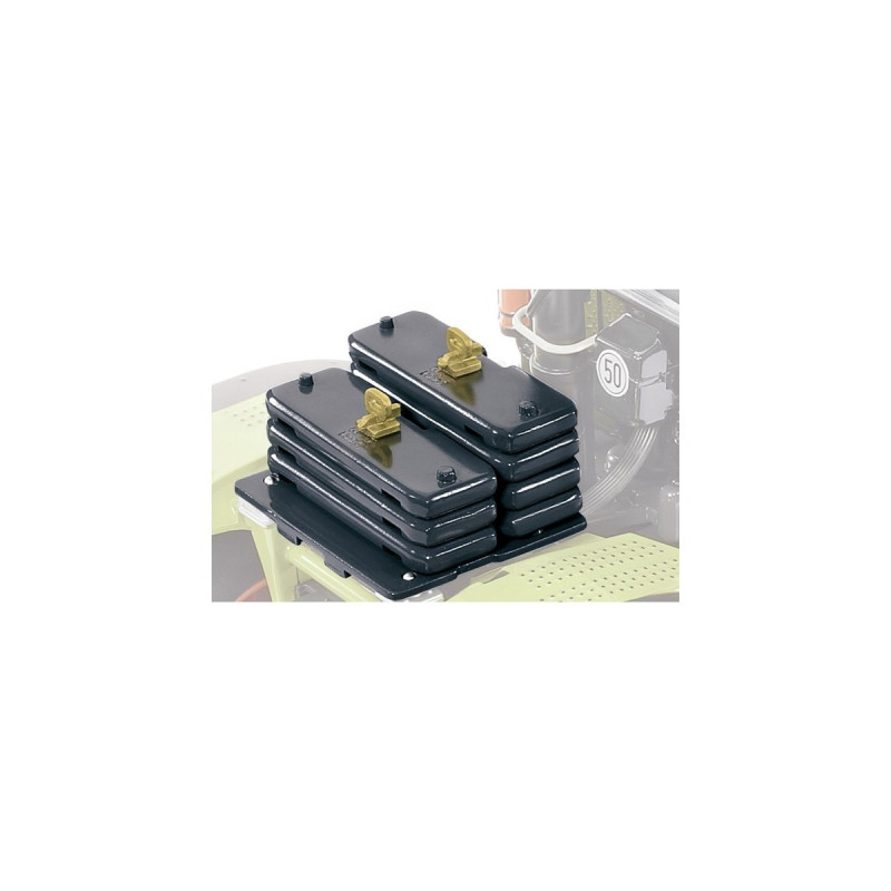 Wiking Claas Ballastgewichte Xerion, Modellfahrzeug