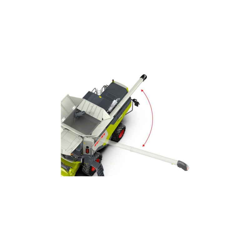 Wiking Claas Trion 720 Montana Convio 1080 und Transportwagen, Modellfahrzeug