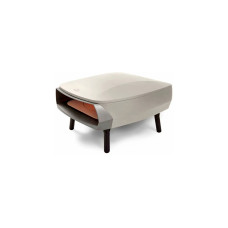 Witt Pizzaofen ETNA Rotante(hellgrau, für Pizzen bis ca. Ø 40cm, rotierender Pizzastein)