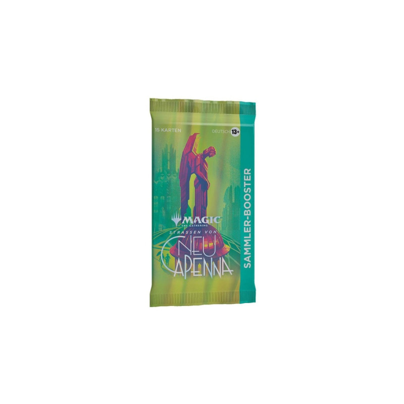 Wizards of the Coast Magic: The Gathering - Straßen von Neu-Capenna Sammler Booster Display deutsch, Sammelkarten
