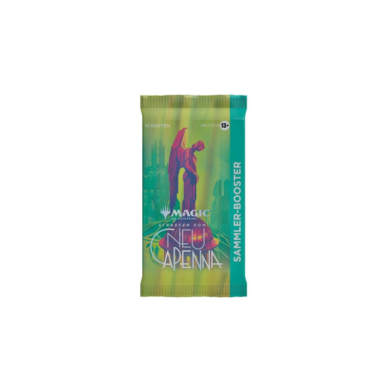Wizards of the Coast Magic: The Gathering - Straßen von Neu-Capenna Sammler Booster Display deutsch, Sammelkarten